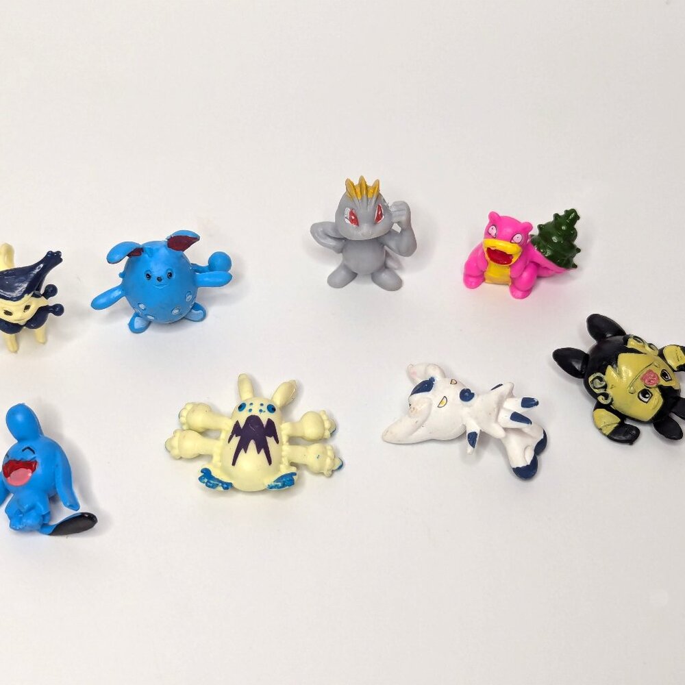 2000s Pokemon Mini Figures RL China - Lot Of 8